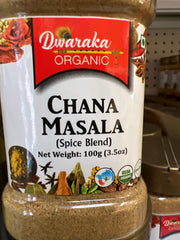 Dwarka Organic Chana Masala 3.5 Oz
