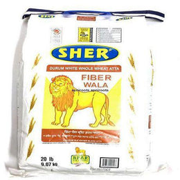 Sher White Whole Wheat 20Lb