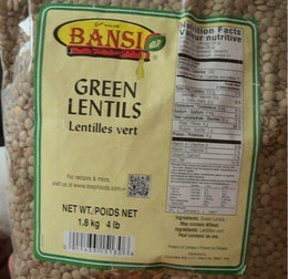 Bansi Green Lentils