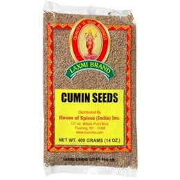 Laxmi All Natural Dried Cumin Seeds 14 Oz / 400 G