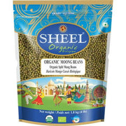 Sheel Organic Green Moong Beans 4 Lbs