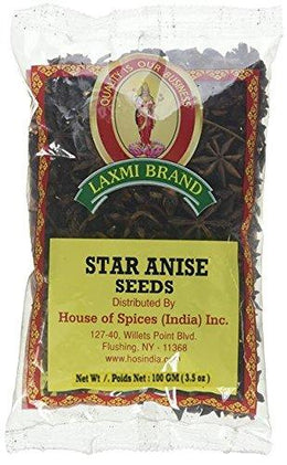 Laxmi Star Anise Seed 3.5 Oz