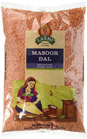 Laxmi Masoor Dal Split Red Lentils 4 Lb (1.81 Kg)