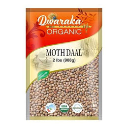 Dwaraka Organic Moth Bean Dal Lentil Usda Organic (2 Lbs / 908 G)