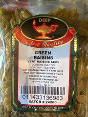 Deep Green Raisins 7 Oz
