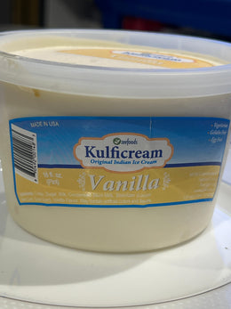 Zeefoods Vanilla Indian Ice Cream 16 Oz
