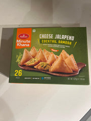 Haldiram’S Cheese Jalapeño Cocktail Samosa 26Pcs