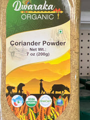 Dwarka Organic Coriander Powder 200 G