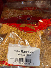 Hans Yellow Mustard Seeds 200 G