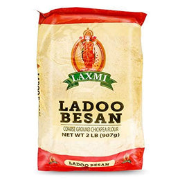 Laxmi Freshly Milled Ladoo Besan Flour 2 Lb (907 G)