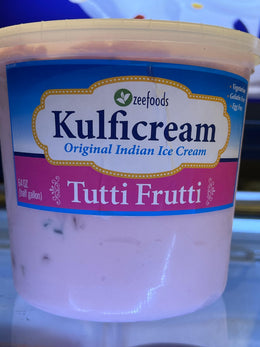 Zeefoods Tutti Frutti Indian Ice Cream 64 Oz