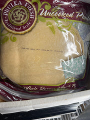 Phulka Fresh Uncooked Roti 18 Pc