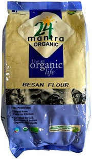 24 Mantra Organic Besan(Chickpea Flour) 2Lb