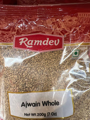 Ramdev Ajwain Whole 7 Oz