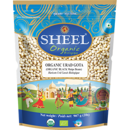 Sheel Organic Urad Gota / Black Matpe Beans 2 Lbs