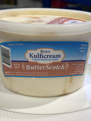 Zeefoods Butterscotch Indian Ice Cream 16 Oz