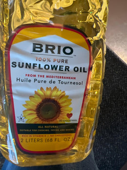Brio Sunflower Oil 2 Ltr