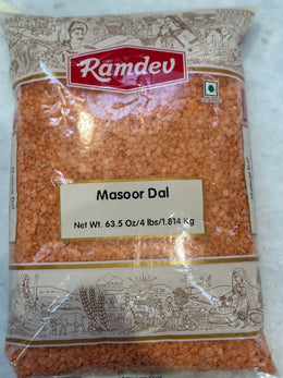 Ramdev Masoor Dal 4Lb
